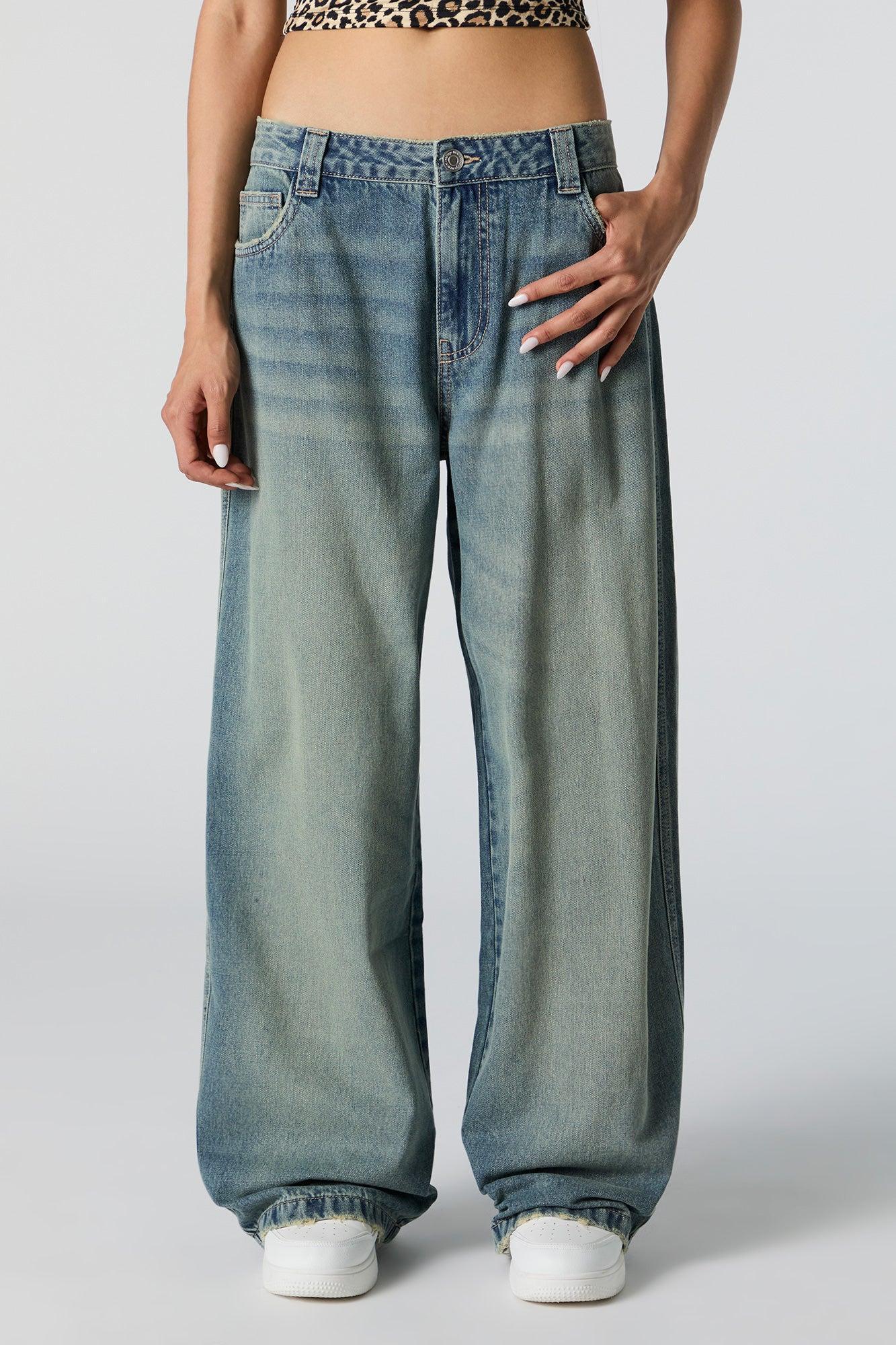 Low Rise Slouchy Oversized Jean Female Product Image