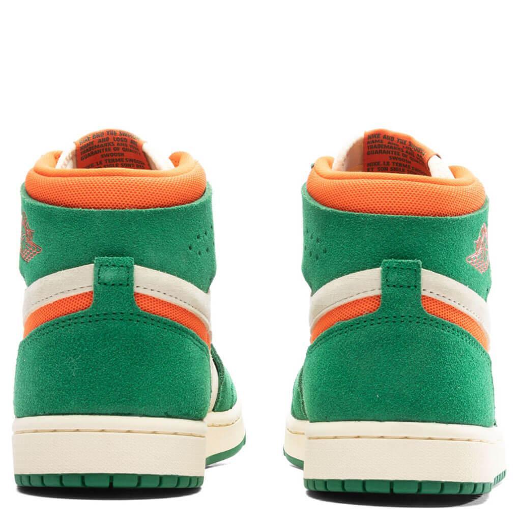 Air Jordan 1 Zoom CMFT 2 Women's - Pine Green/Orange Blaze/Muslin Female Product Image