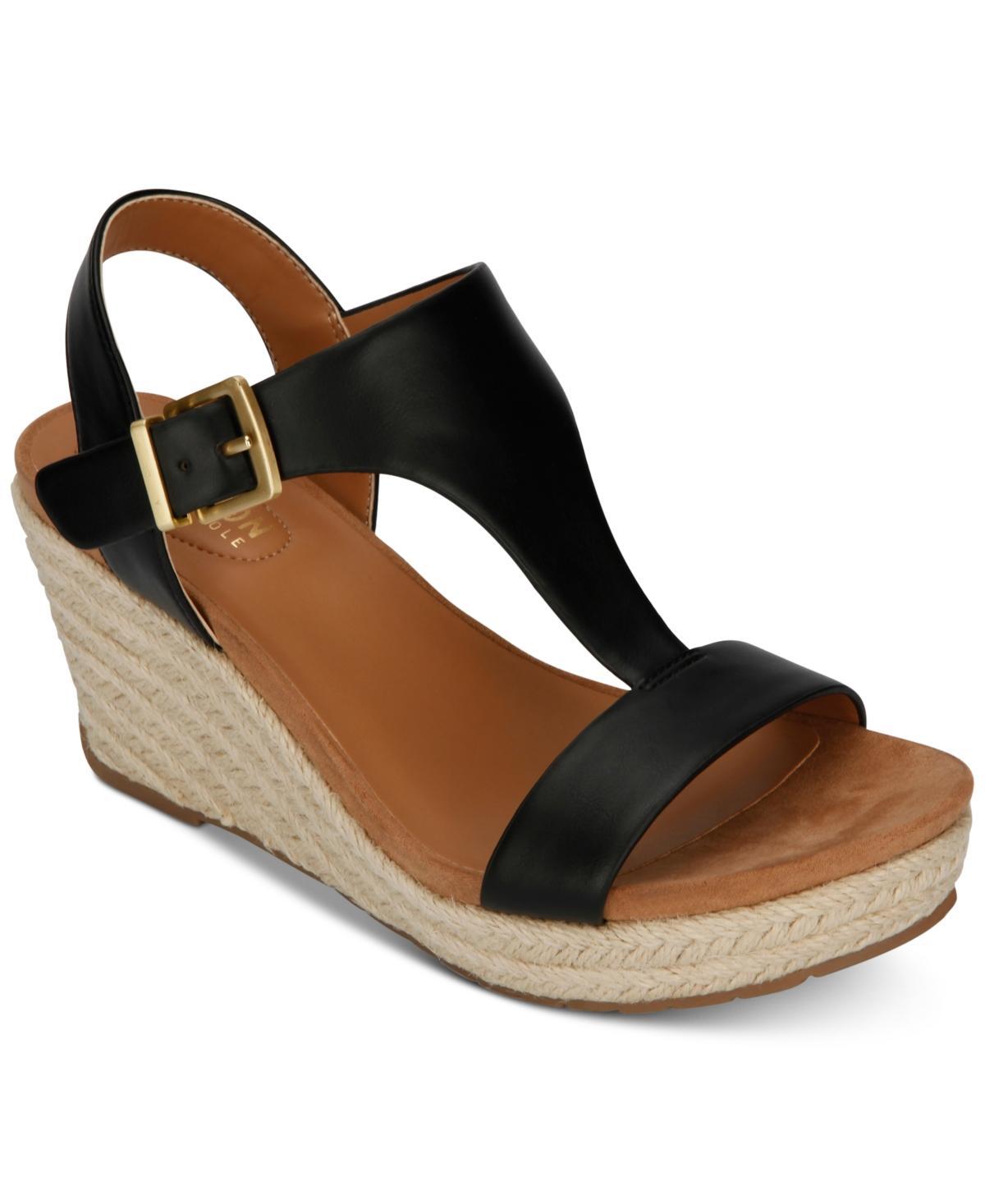 Kenneth Cole Reaction Womens Card Wedge Espadrille Sandals Product Image