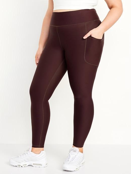 High-Waisted PowerSoft Full-Length Pocket Leggings Product Image