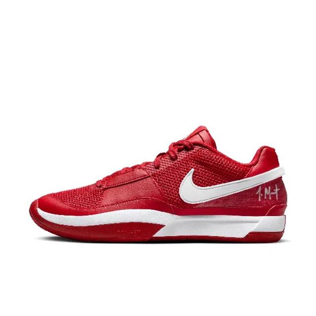 Nike Mens Ja Morant Nike JA 1 TB - Mens Basketball Shoes University Red/White Product Image