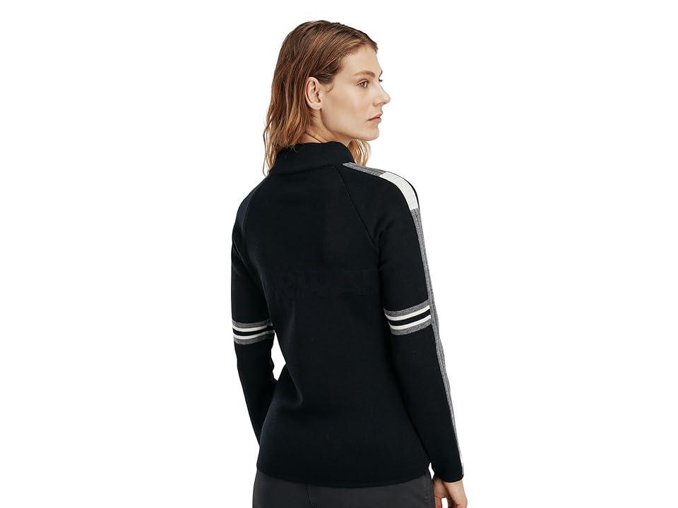 Dale of Norway OL Spirit Sweater Smoke/Off-White) Women's Clothing Product Image