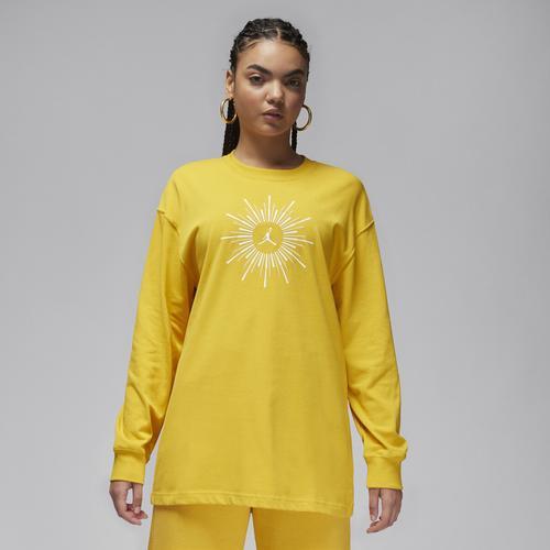 Women's Jordan Flight Oversized Long-Sleeve T-Shirt Product Image