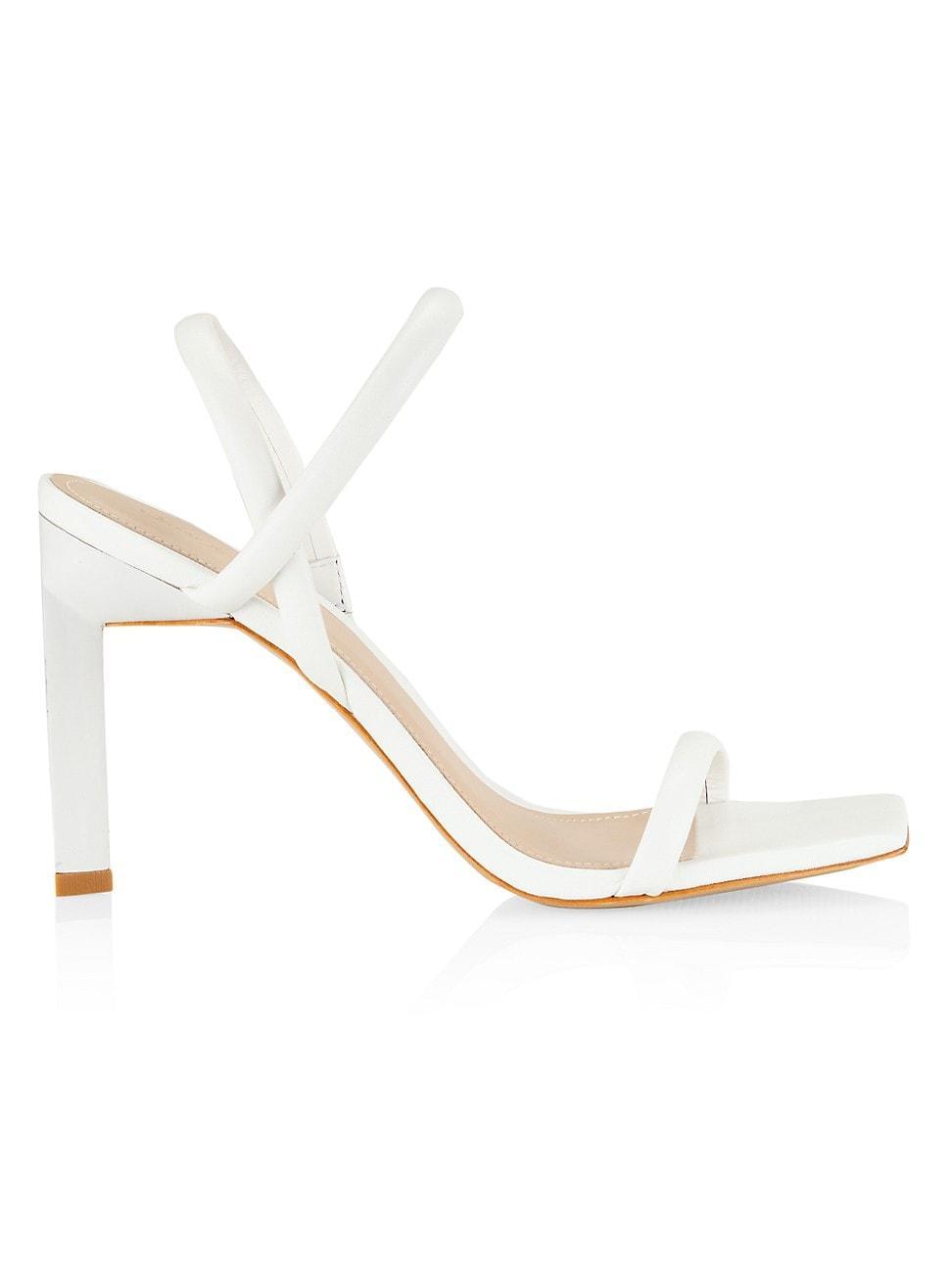 Womens COLLECTION Strappy Leather Heels Product Image