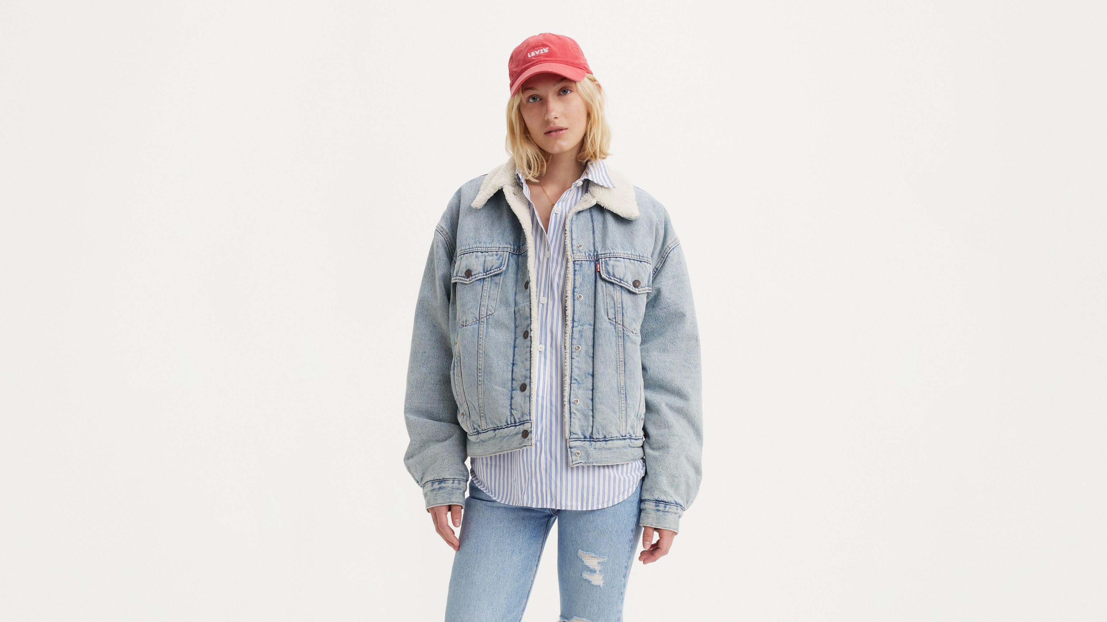 90s Sherpa Trucker Jacket Product Image