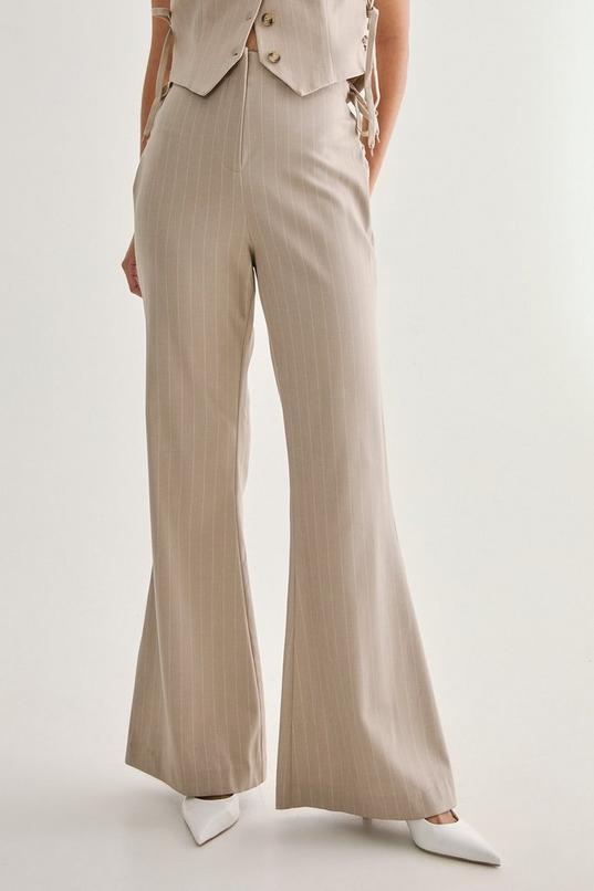 Pinstripe Tailored Tie Side Trouser product image