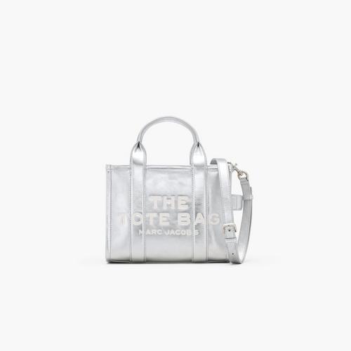 The Metallic Leather Small Tote Bag Product Image