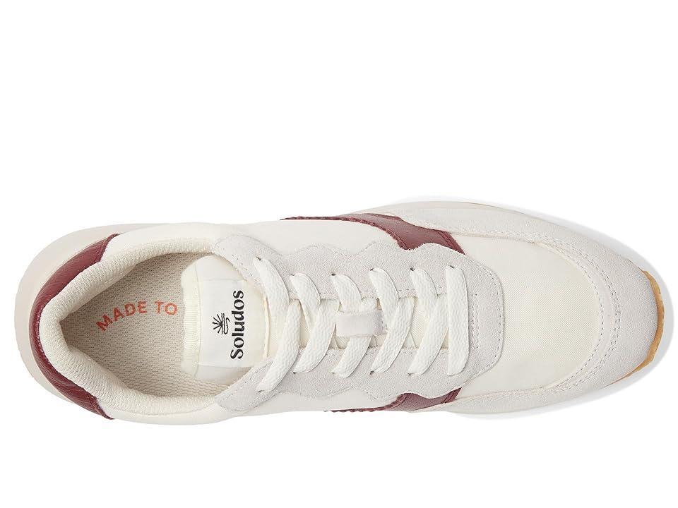 Soludos Paradiso Retro Sneaker Wine) Women's Shoes Product Image