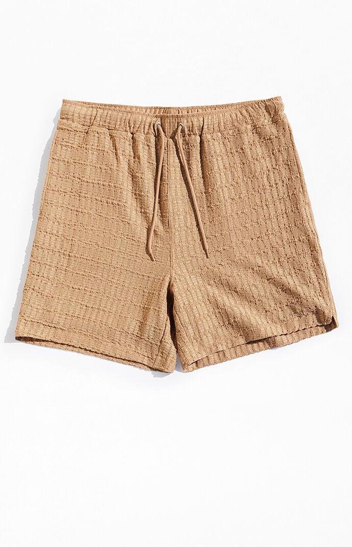 Men's Textured Shorts - Product Image