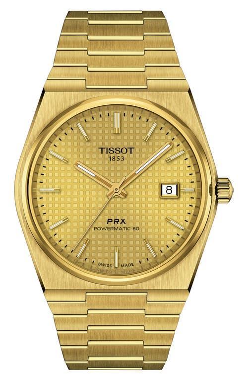 Tissot PRX Powermatic 80 Bracelet Watch, 40mm Product Image