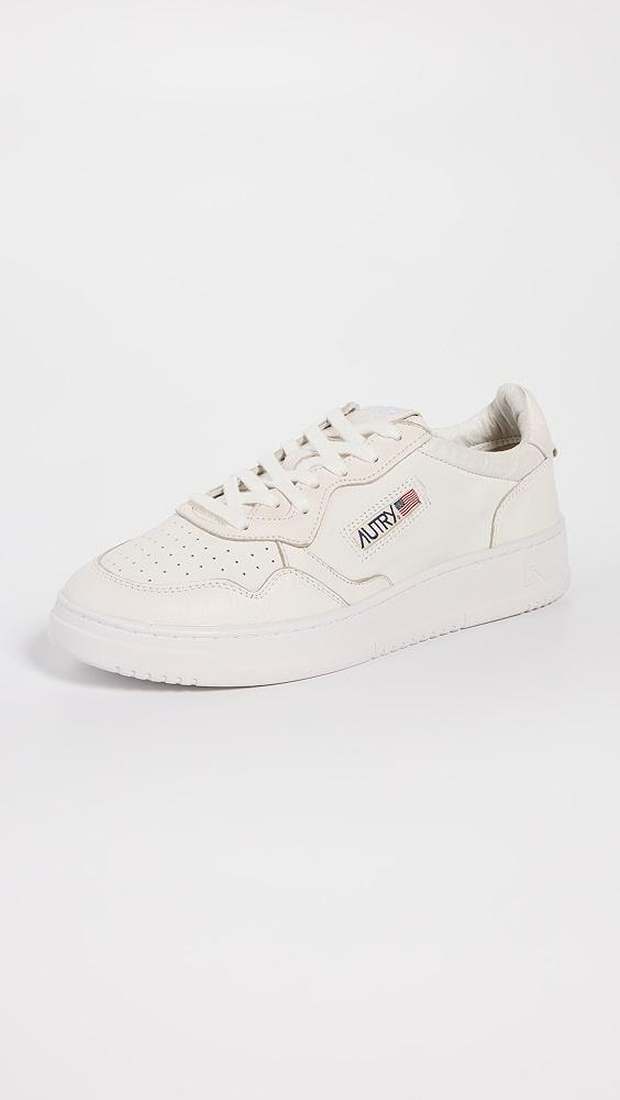 Autry Medalist Low Leather Sneakers | Shopbop Product Image