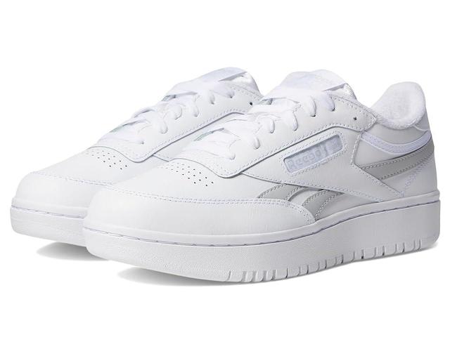 Reebok Lifestyle Women's Club C Double Revenge Grey/White) Women's Shoes Product Image