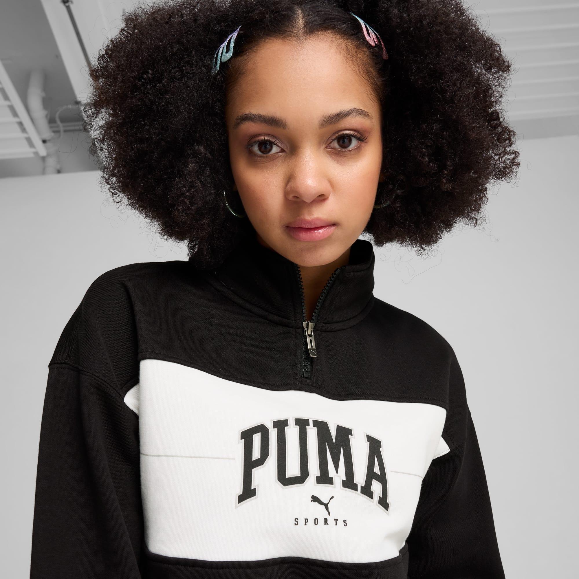 PUMA SQUAD Women's Quarter-Zip Pullover Product Image