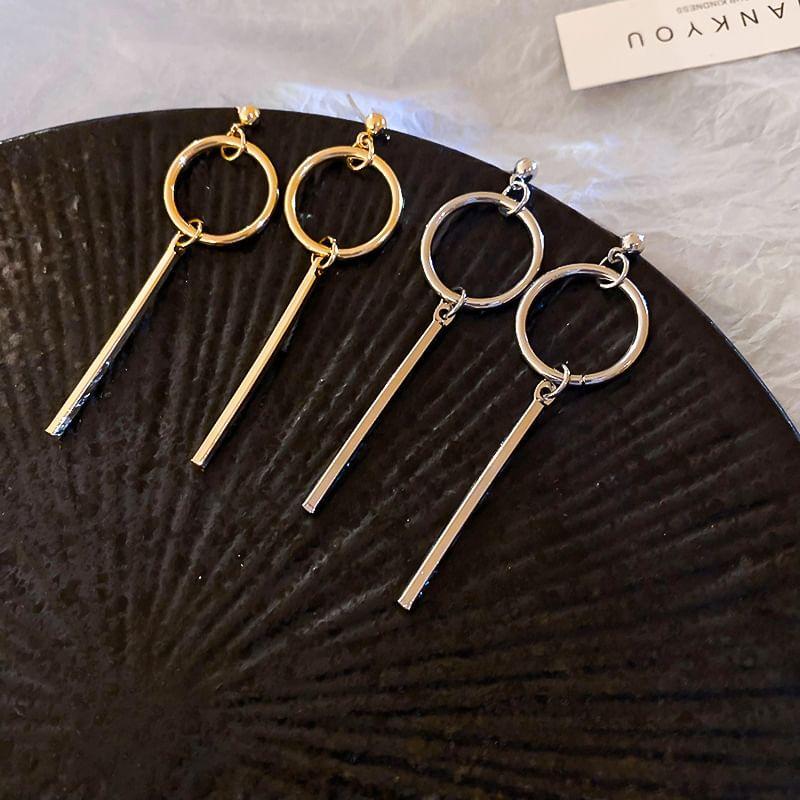 Hoop Bar Drop Earring Product Image