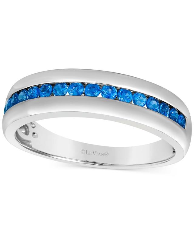 Le Vian Mens Cornflower Sapphire Band (5/8 ct. t.w.) in 14k Gold Product Image