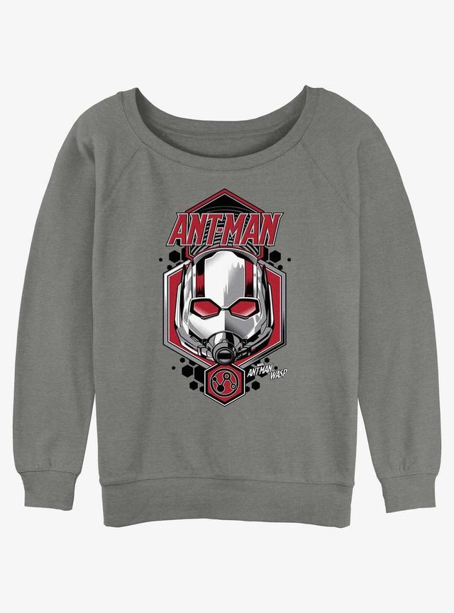 Marvel Ant-Man and the Wasp: Quantumania Ant-Man Shield Slouchy Sweatshirt Product Image