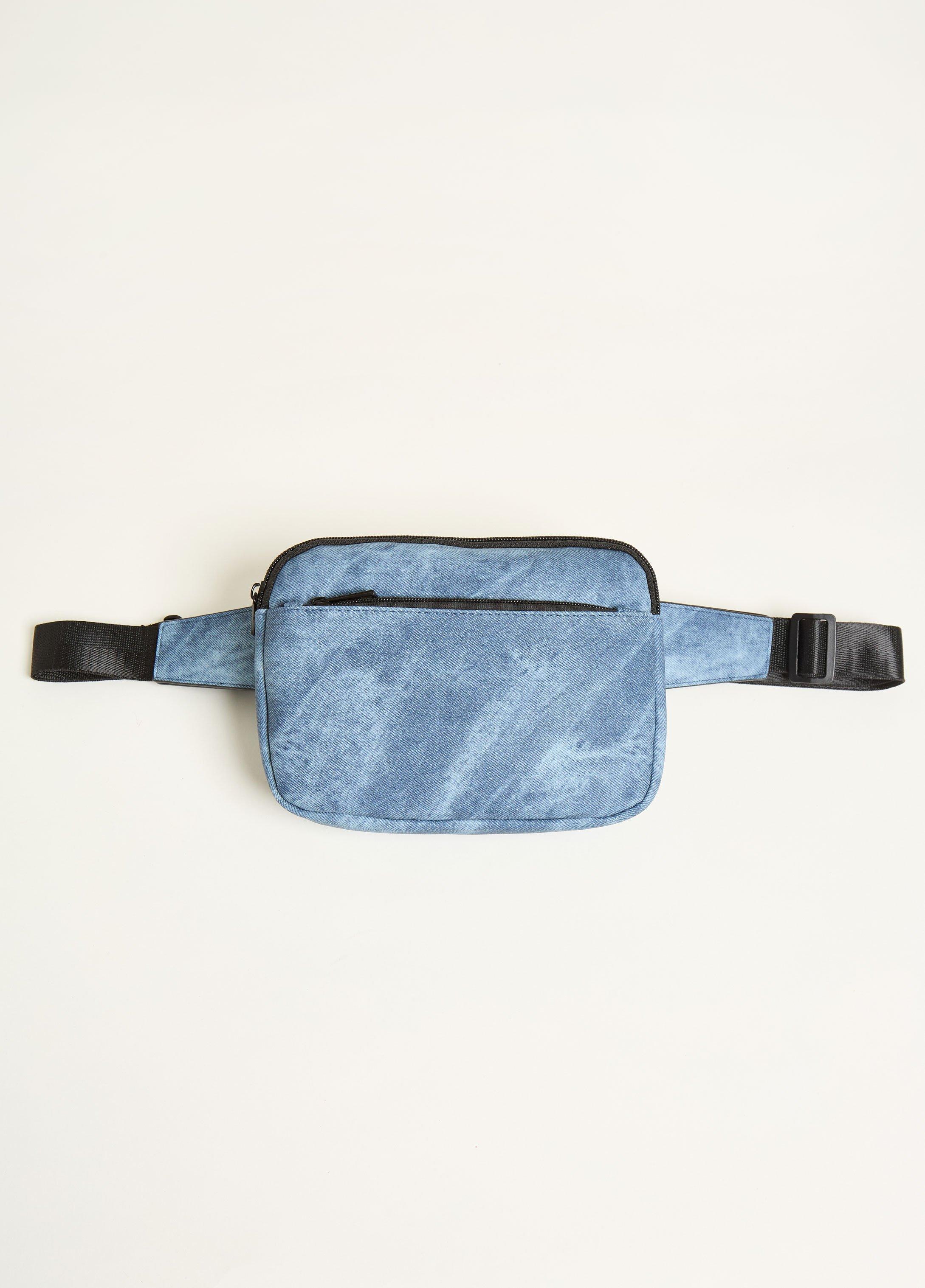 Denim Print Belt Bag Product Image