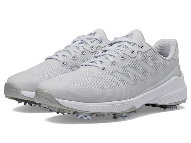 adidas Golf ZG23 Vent Golf Shoes (Dash Grey/Footwear White/Silver Metallic) Men's Shoes Product Image