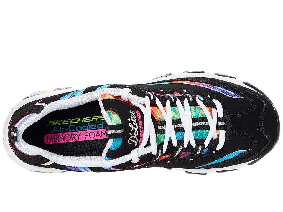 SKECHERS D'Lites - Summer Fiesta Multi) Women's Shoes Product Image