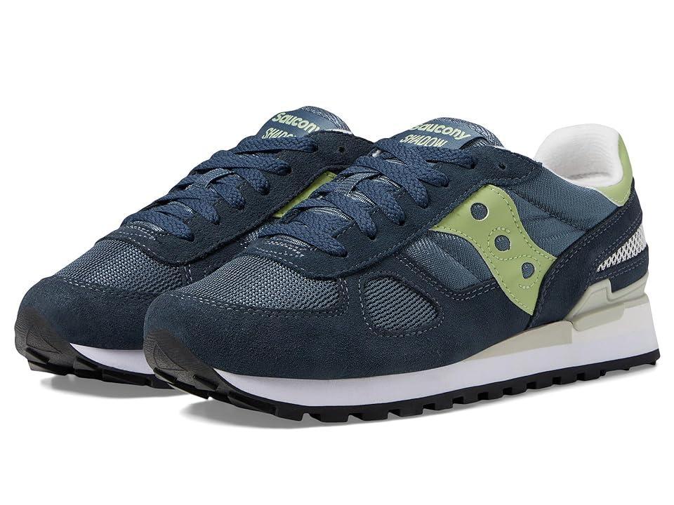 Saucony Originals Shadow Original (Navy/Lime) Men's Classic Shoes Product Image