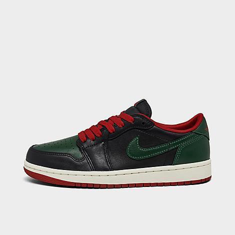 Jordan Womens AJ 1 Low OG - Basketball Shoes Green Glow/Black Product Image