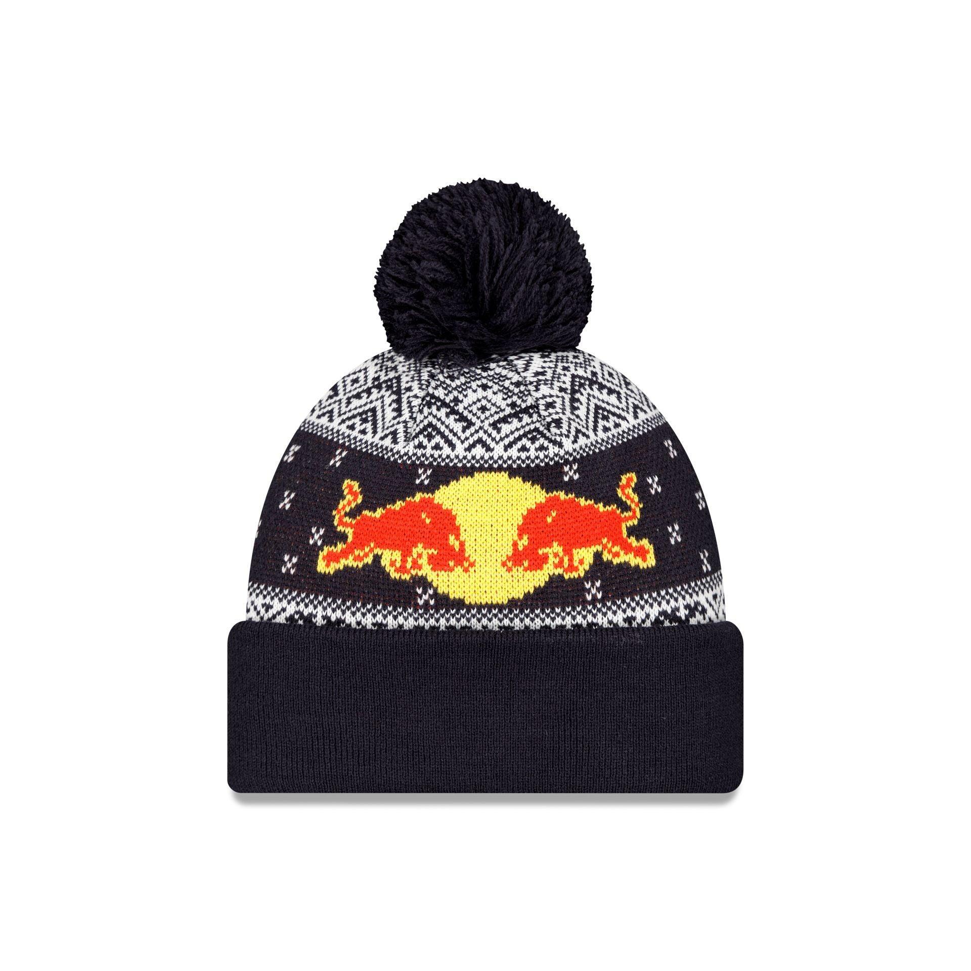 Oracle Red Bull Racing Navy Pom Knit Hat Male Product Image