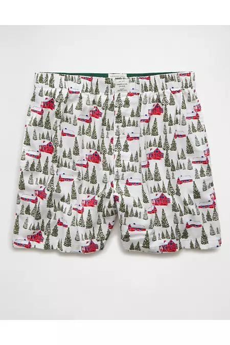 AEO Winter Farm Flannel Pocket Boxer Short Men's Product Image