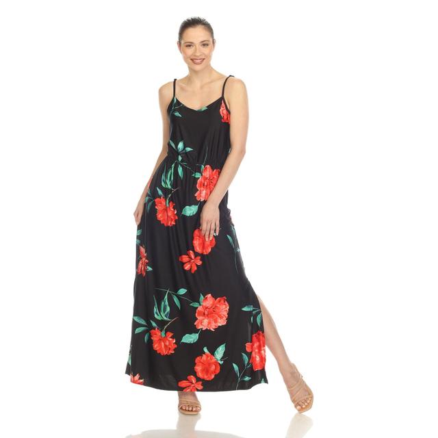 Floral Strap Maxi Dress Product Image