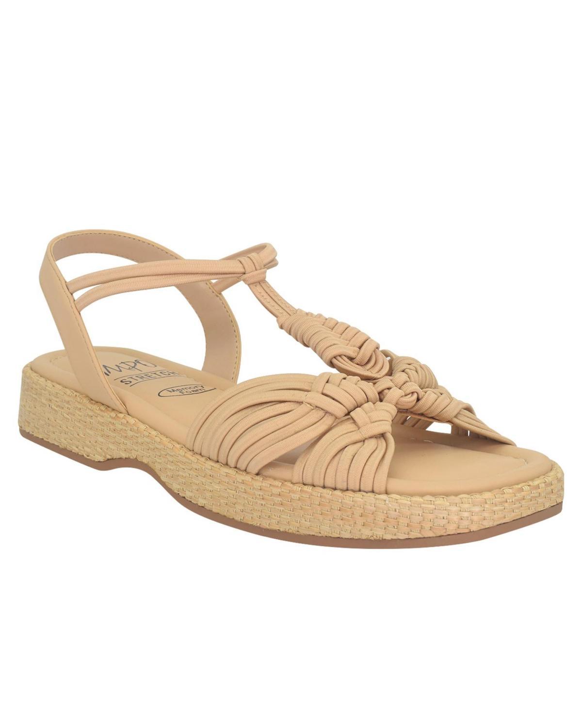 Impo Ryanna Womens Stretch Elastic Memory Foam Sandals Product Image