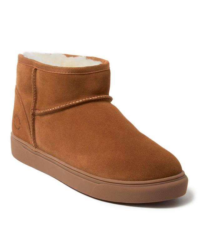 Fireside by Dearfoams Mens Bathurst Genuine Shearling Micro Bootie Product Image