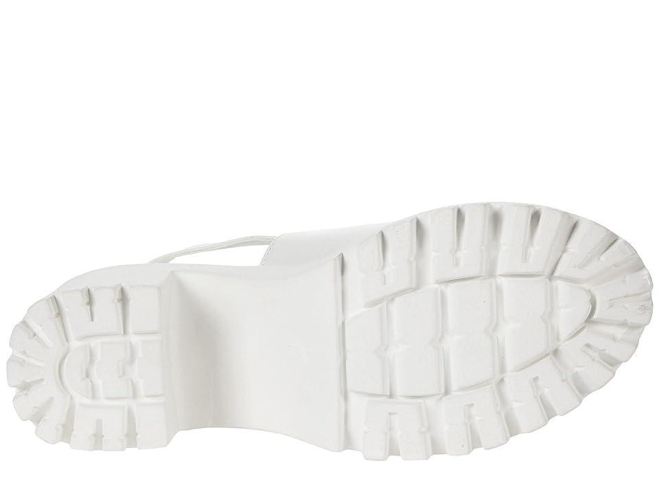 Steve Madden Sunnyside Sandal (White Leather) Women's Shoes Product Image