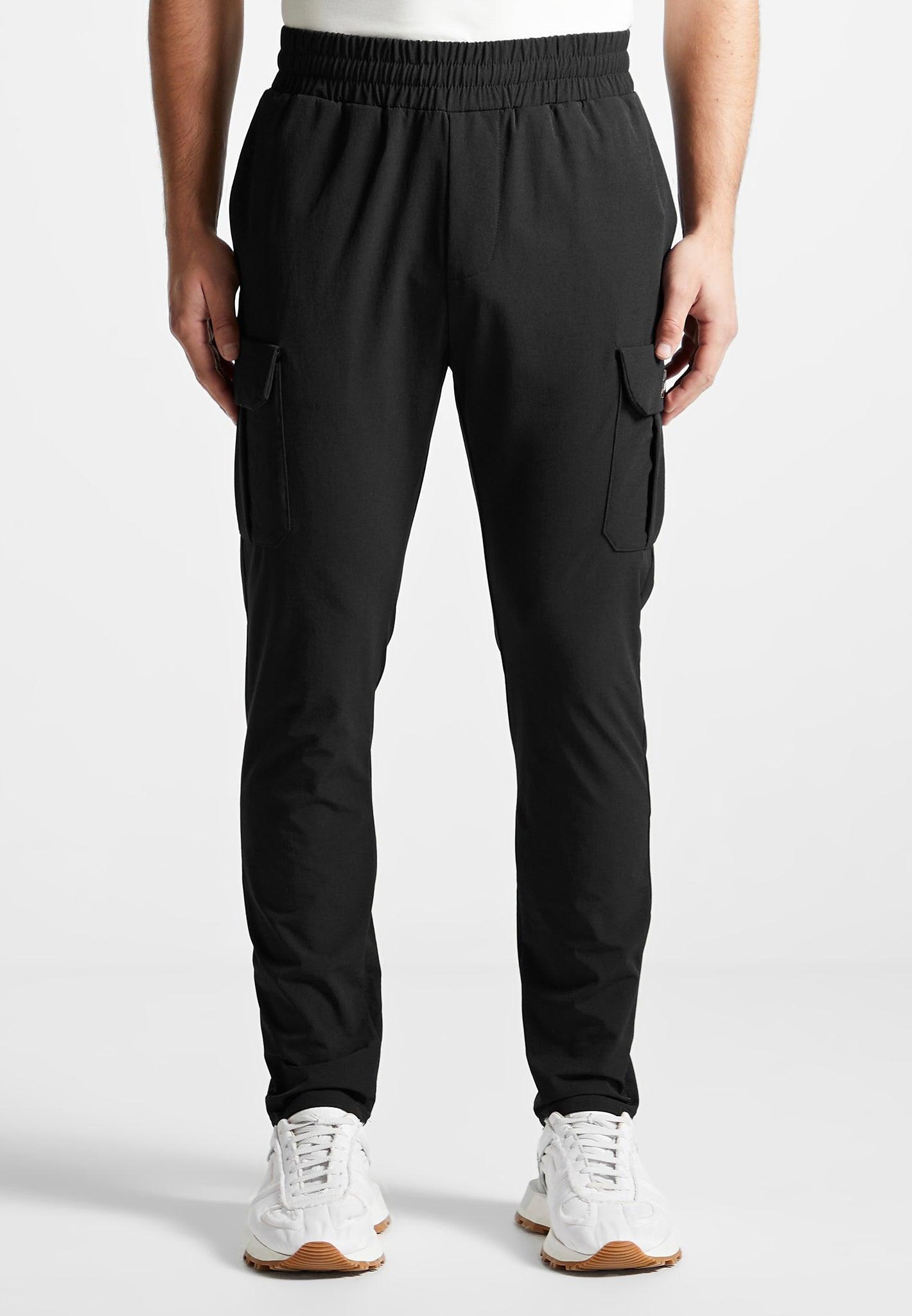 Technical Cargo Pants - Black / Black / MAN1964-01 Product Image