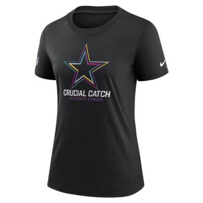 Dallas Cowboys Crucial Catch Women's Nike NFL T-Shirt Product Image