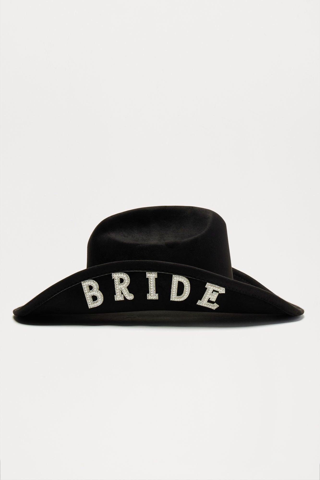 Marrying A Cowboy Hat - Black Product Image