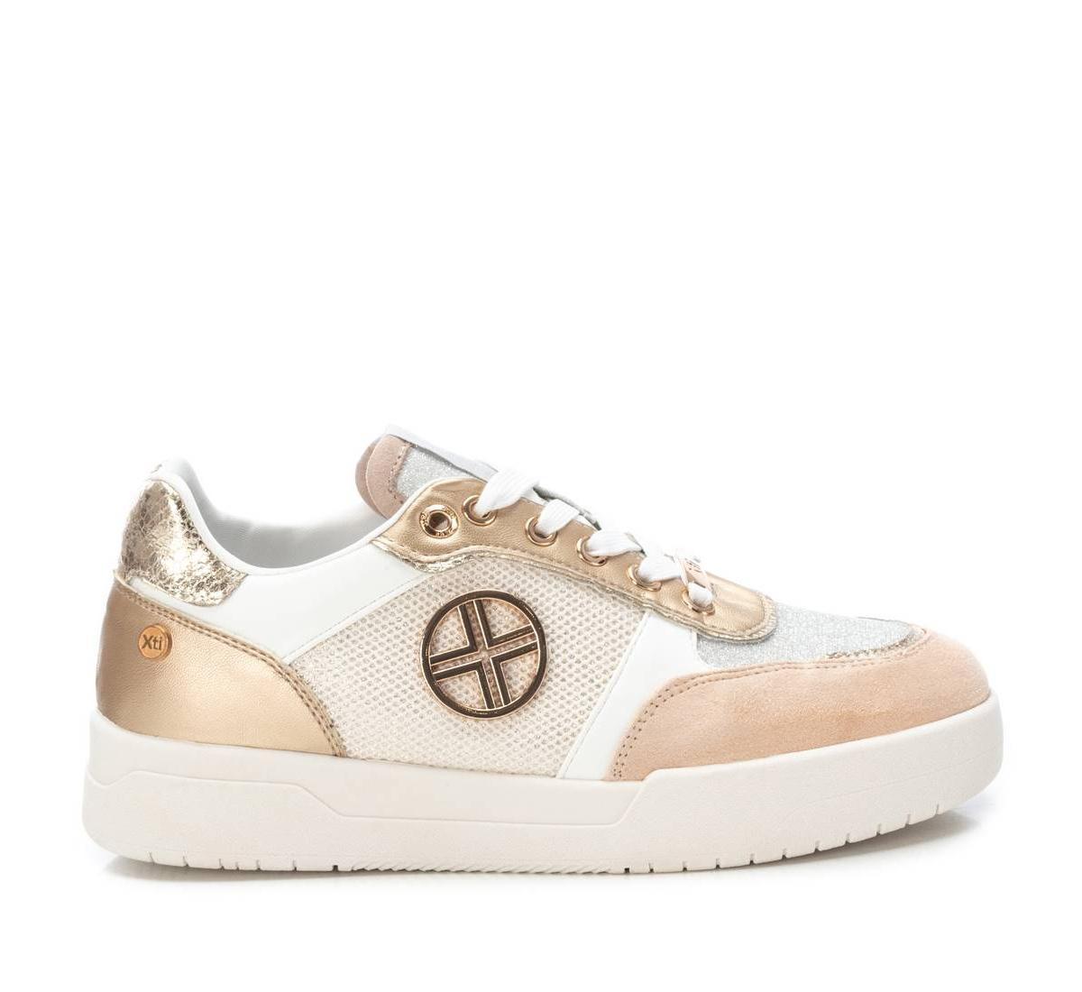 Xti Womens Casual Sneakers Gold Product Image