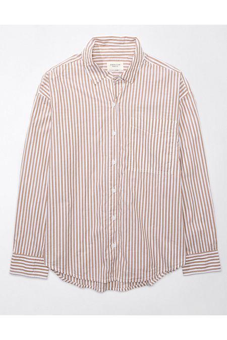 AE Perfect Button-Up Shirt Womens Product Image