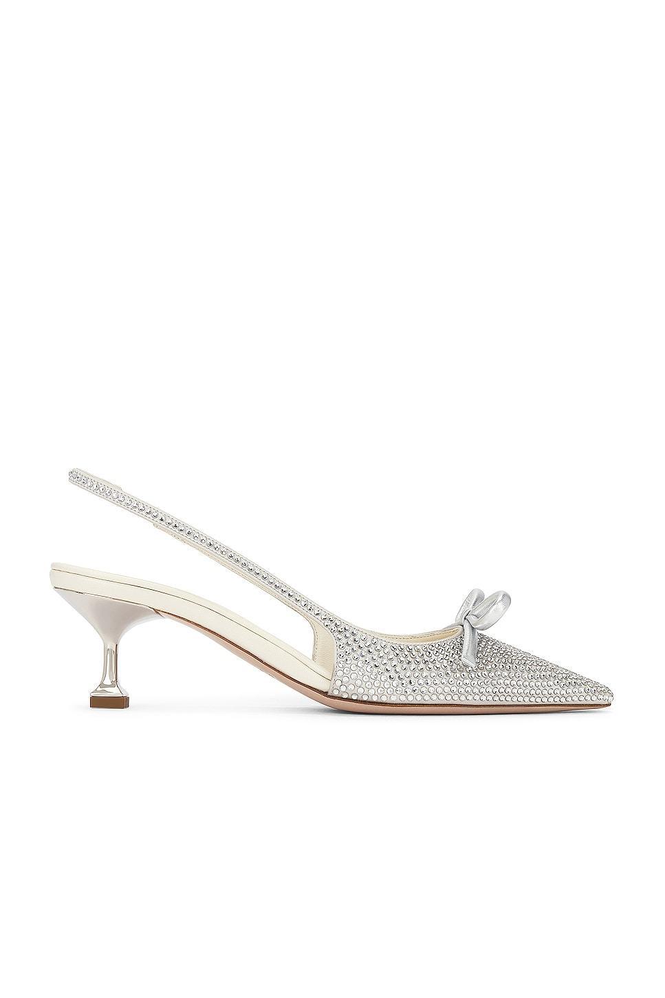 Miu Miu Decollete in Light Grey Product Image