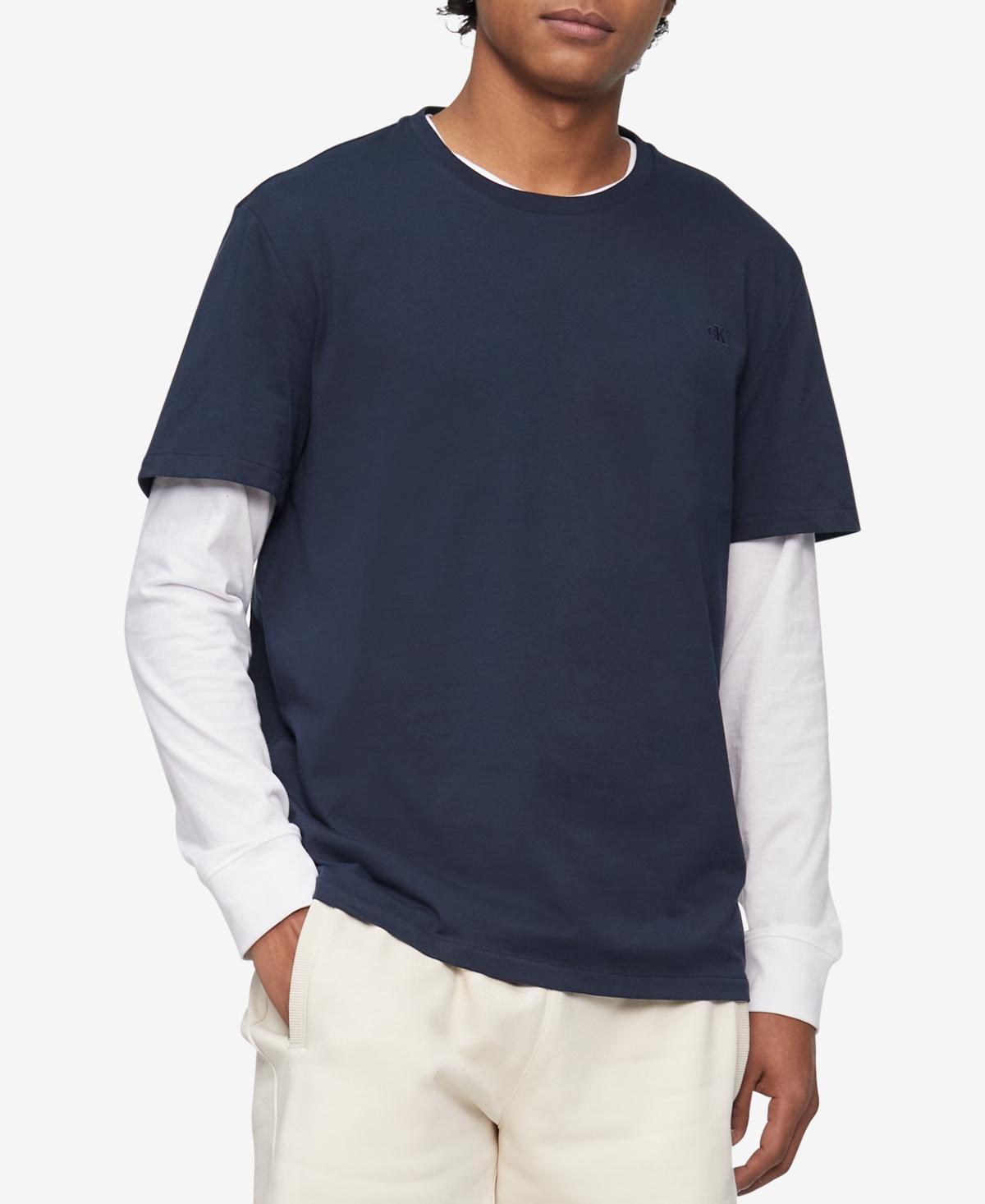 Calvin Klein Short-Sleeve Classic Smooth Cotton Solid T Product Image