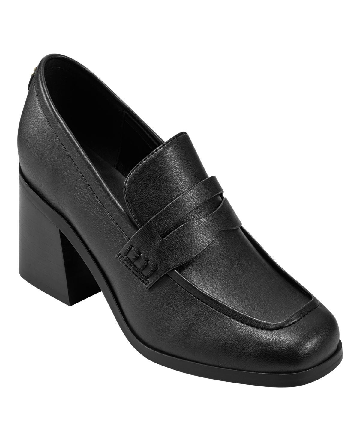 Marc Fisher Womens Kchris Heeled Loafers Product Image