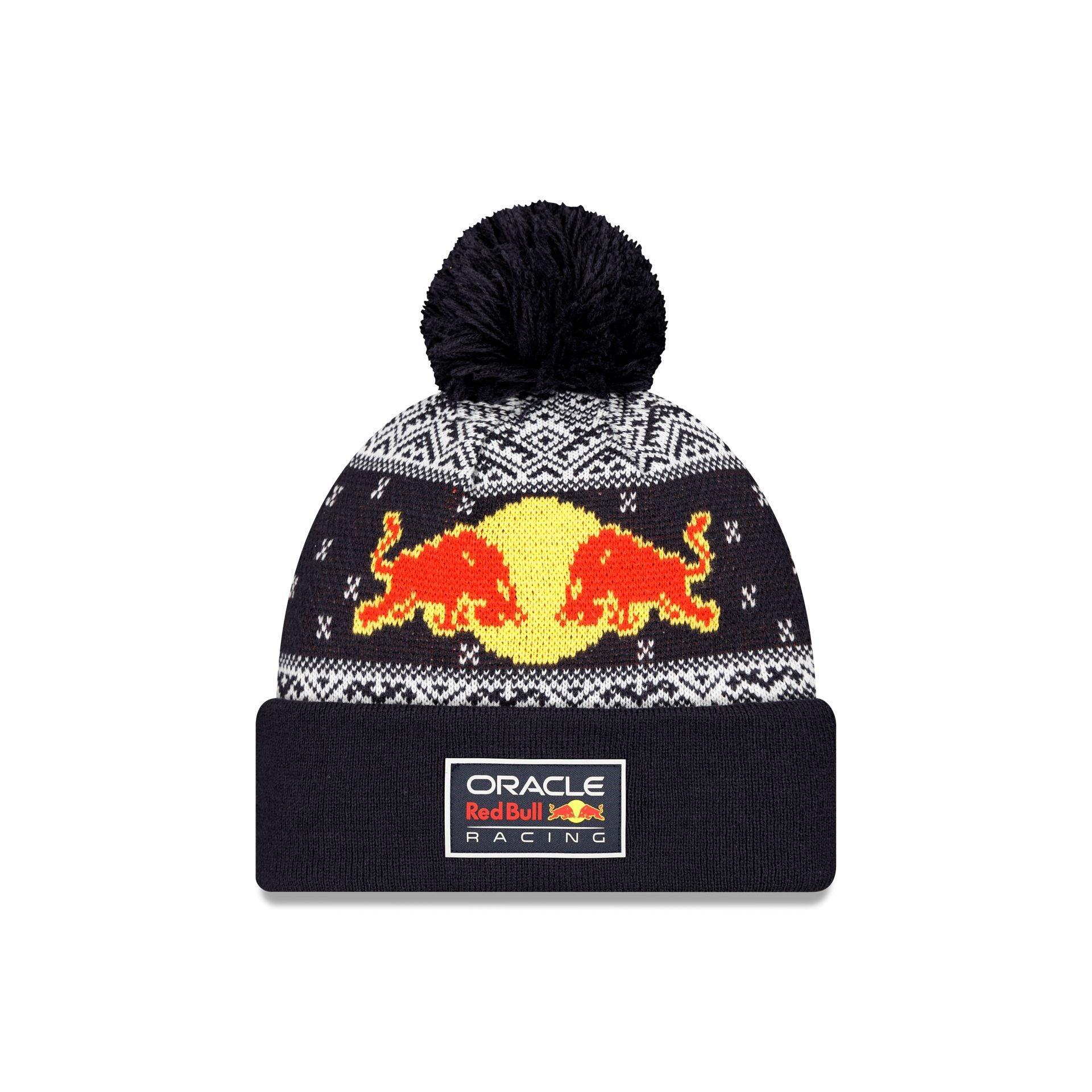 Oracle Red Bull Racing Navy Pom Knit Hat Male Product Image