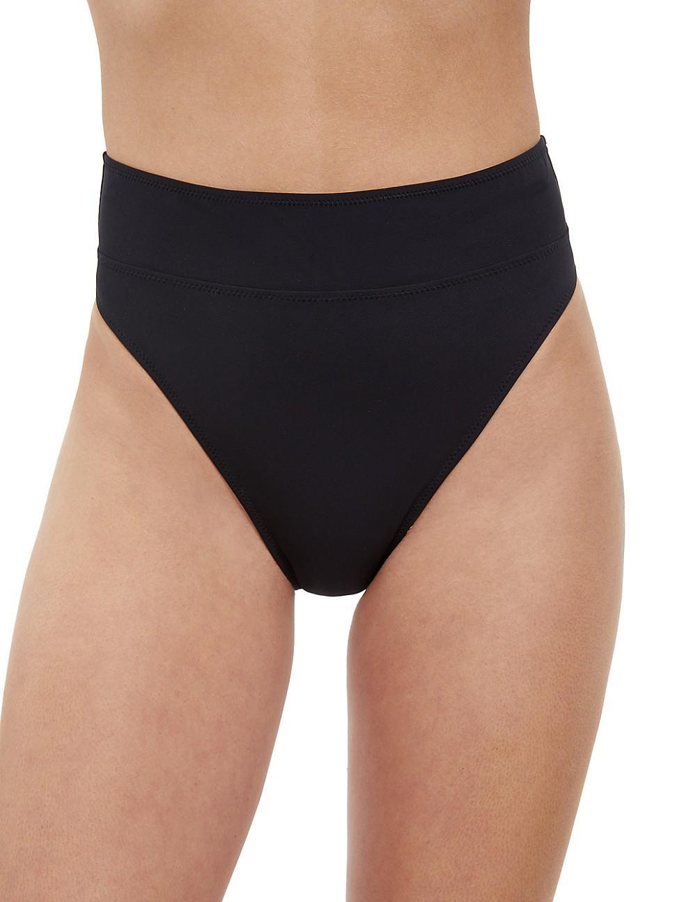 Womens High-Rise Bikini Bottom Product Image