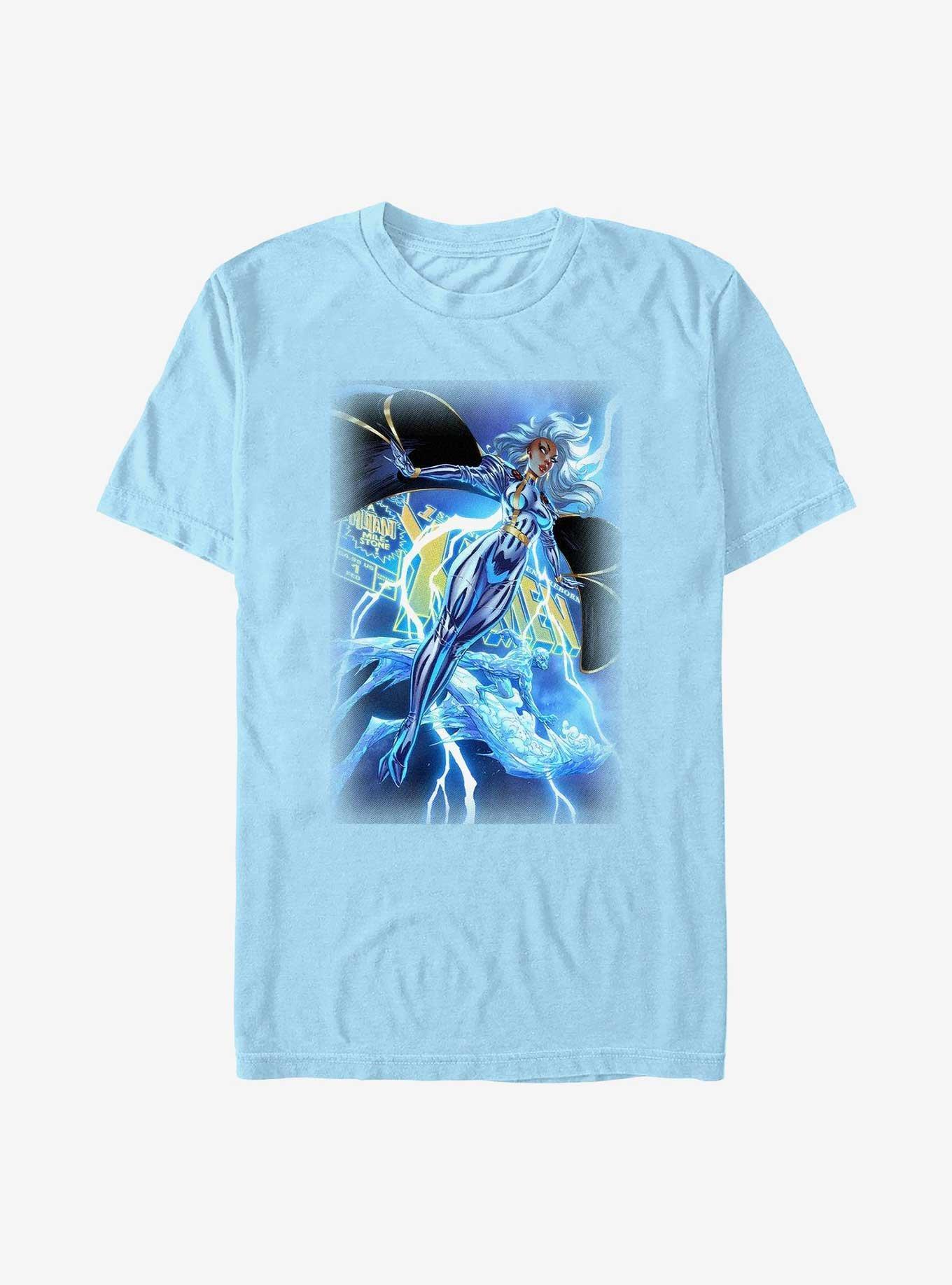 X-Men Uncanny Storm And Ice Man Cover T-Shirt Product Image