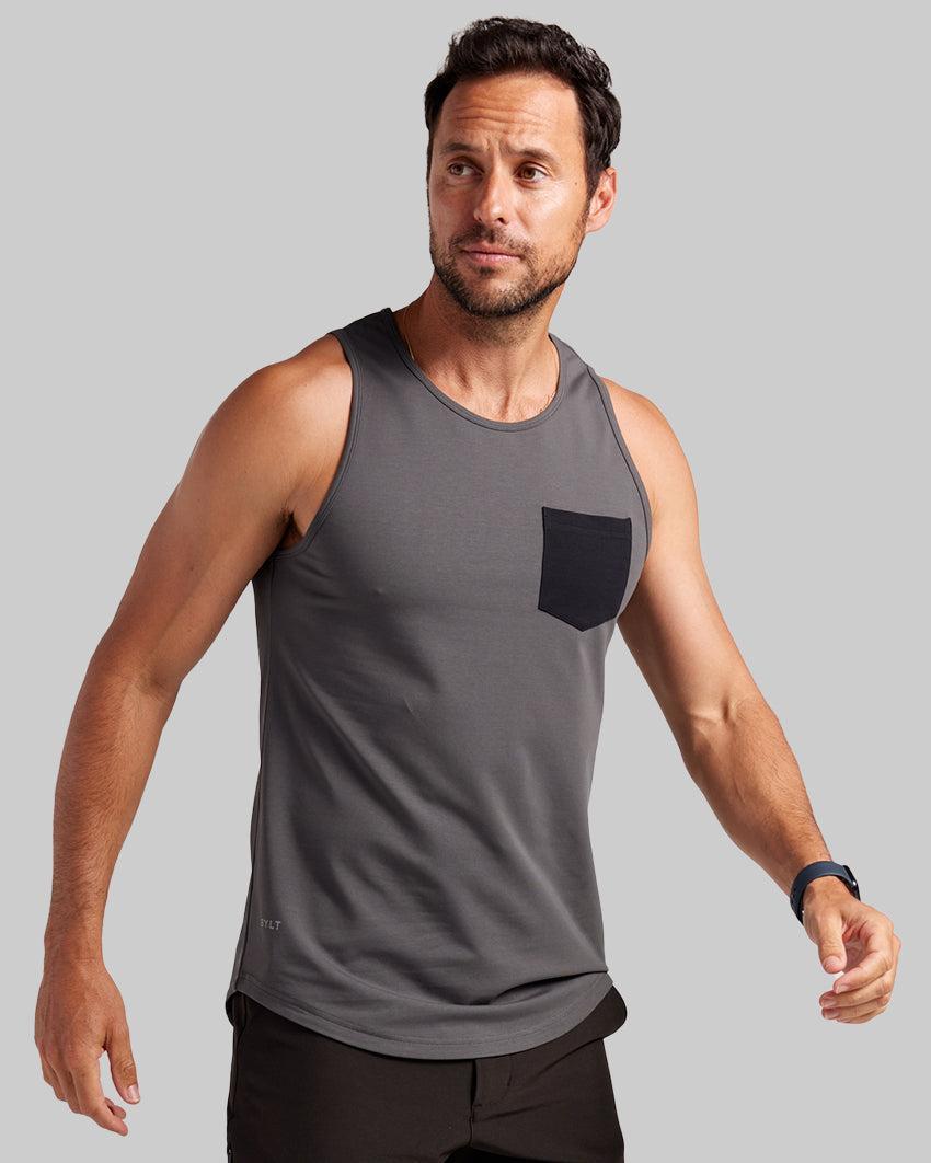 LUX Drop-Cut Pocket Tank Product Image