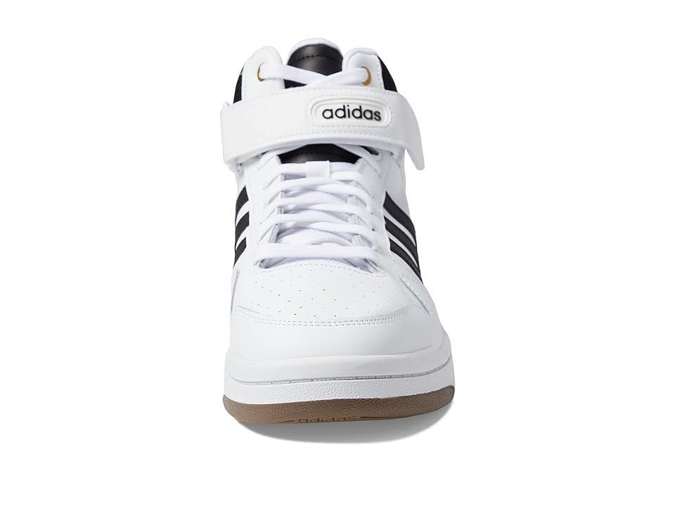 adidas Originals Postmove Mid (White/Black/Gold Metallic) Men's Shoes Product Image