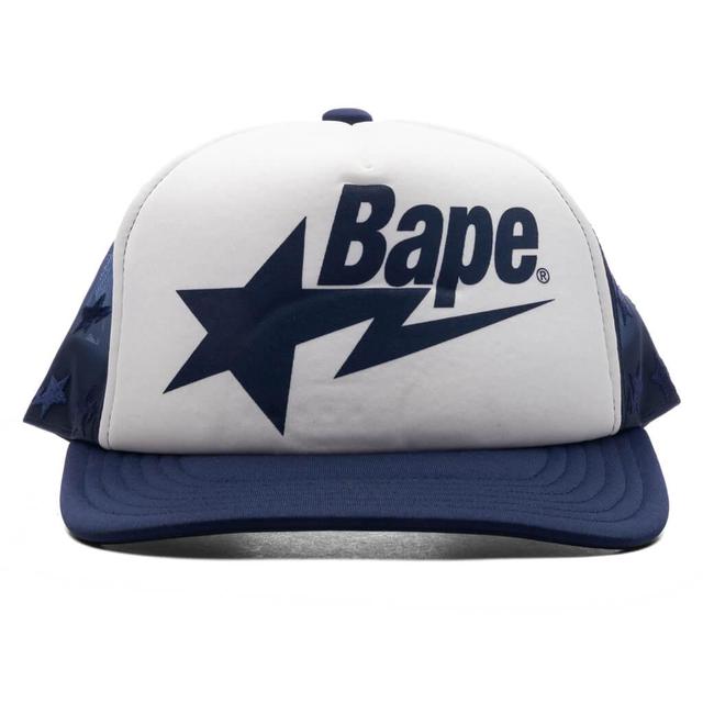 Bape STA Mesh Cap - Navy Male Product Image