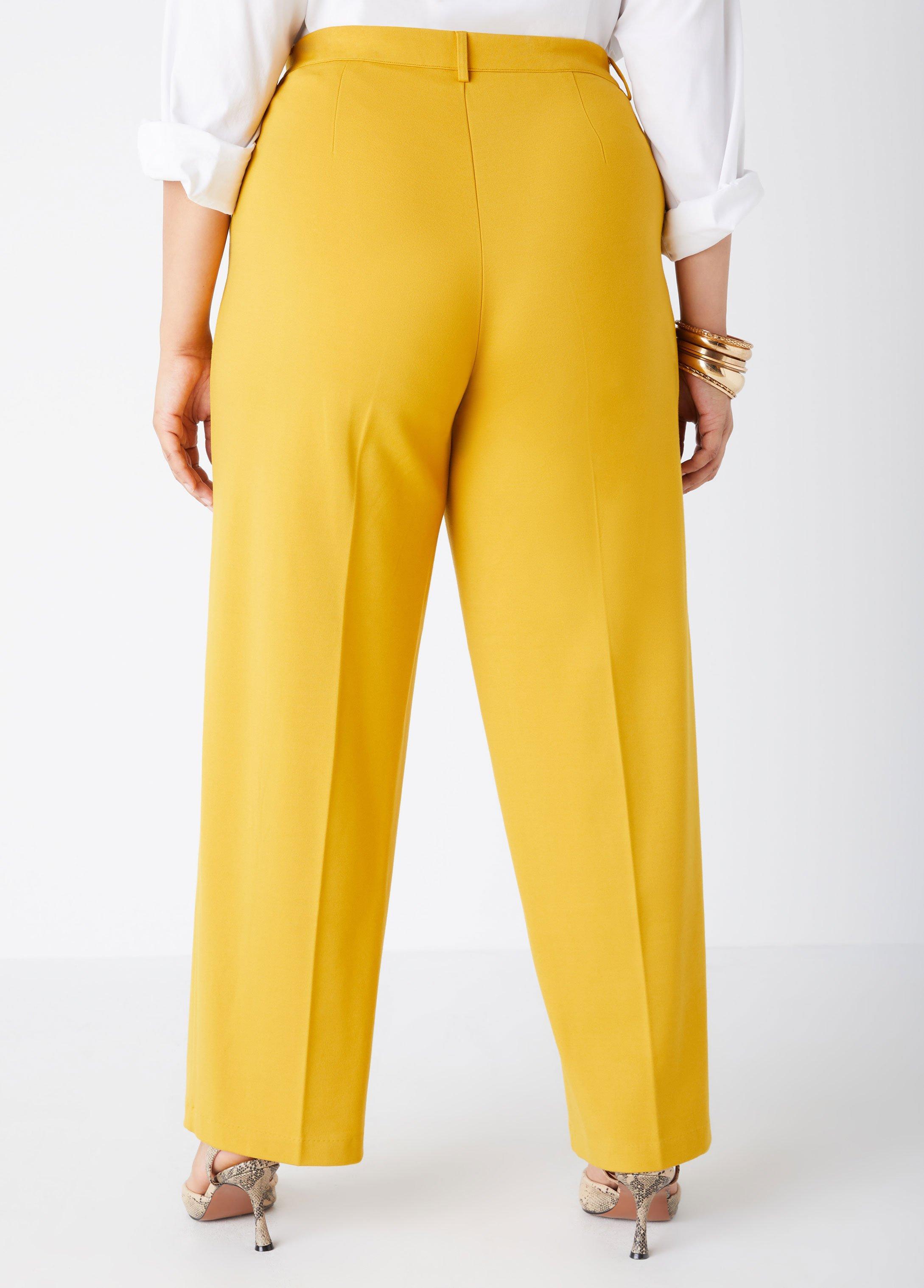 Ponte High Rise Trousers Product Image