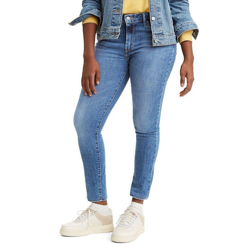 Levi's - Misses Short Stretch Fabric Womens High Rise 721 Slim Fit Skinny Fit Jean Product Image