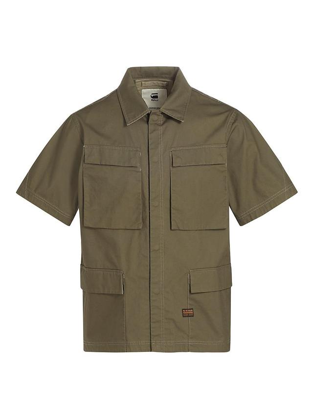 Mens R-3N Slim-Fit Overshirt Product Image