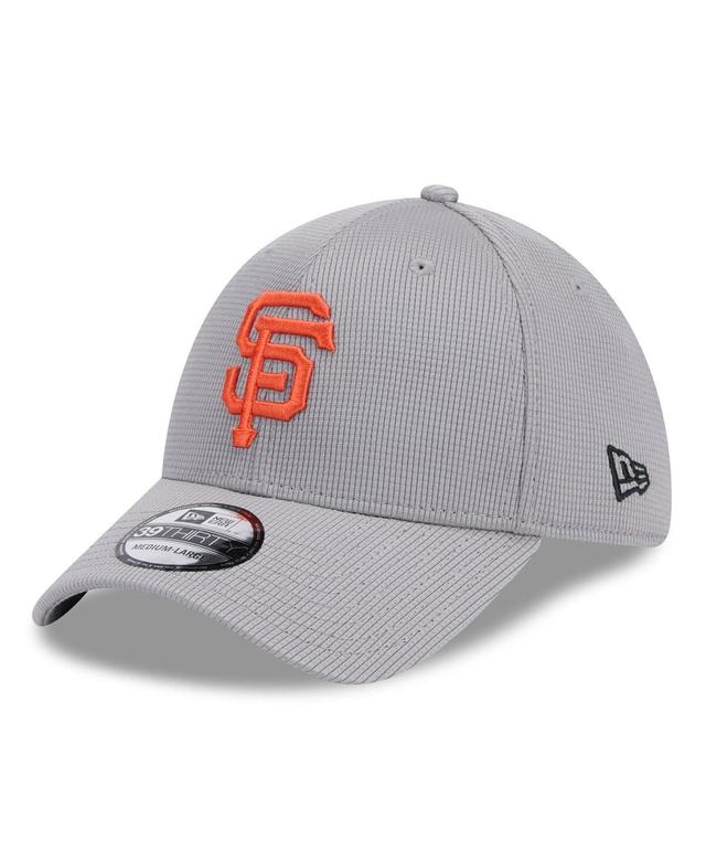 Mens New Era Gray San Francisco Giants Active Pivot 39THIRTY Flex Hat Product Image