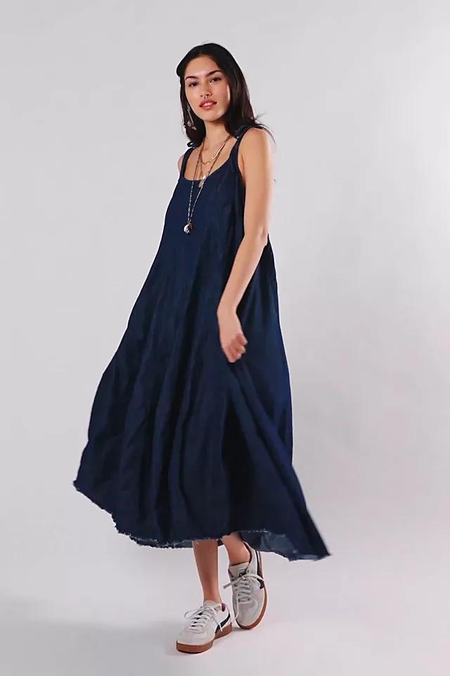 Denim Dreams Midi Dress Product Image